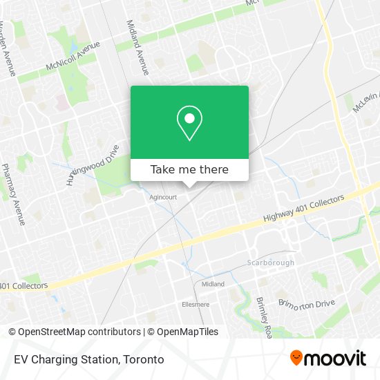 EV Charging Station map