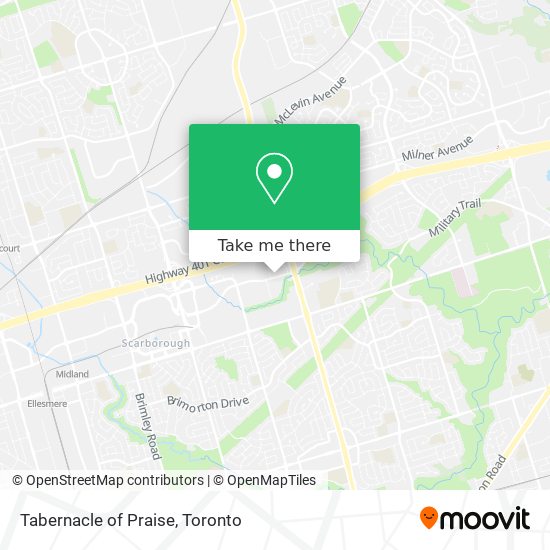 Tabernacle of Praise map