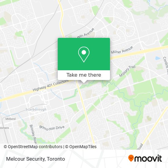 Melcour Security map
