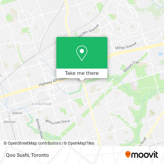 Qoo Sushi map