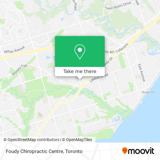 Foudy Chiropractic Centre map