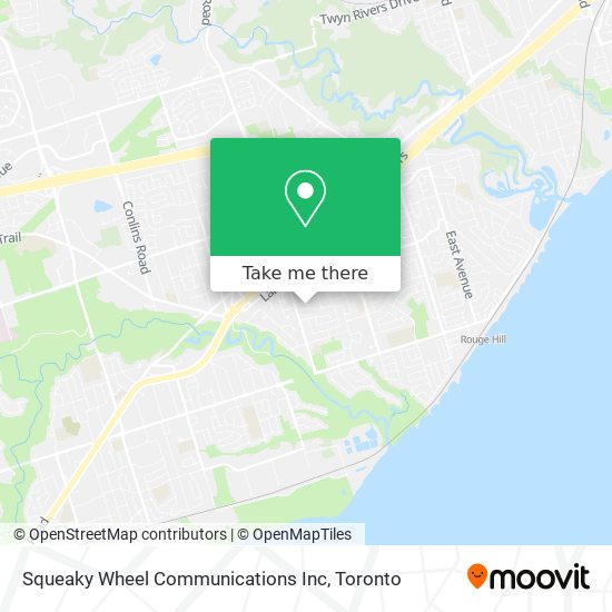 Squeaky Wheel Communications Inc map