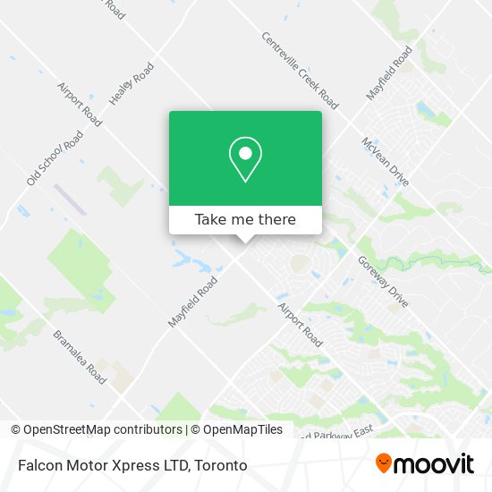 Falcon Motor Xpress LTD map