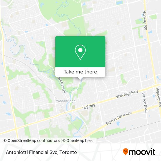 Antoniotti Financial Svc map