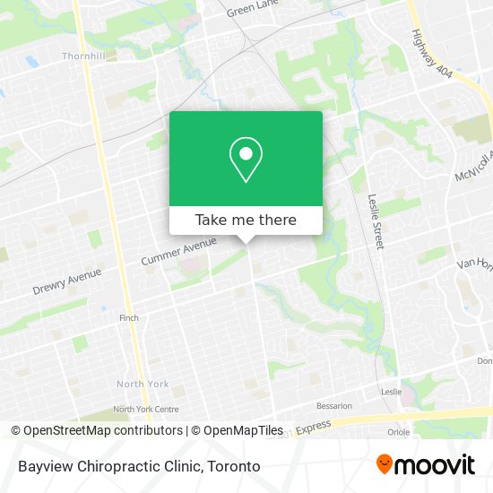 Bayview Chiropractic Clinic plan