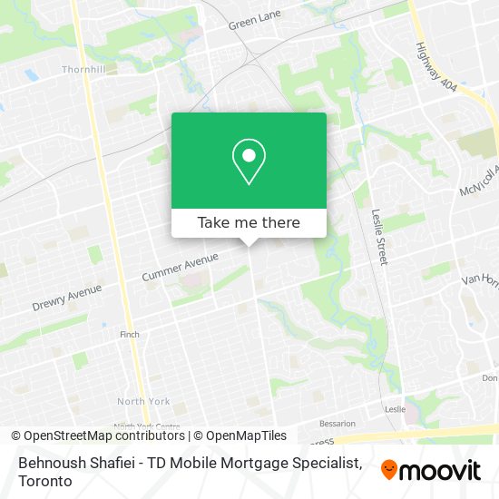 Behnoush Shafiei - TD Mobile Mortgage Specialist plan