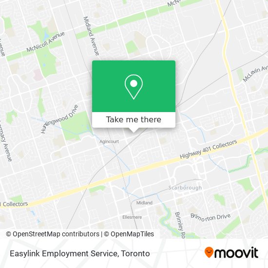 Easylink Employment Service map
