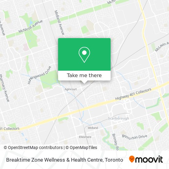 Breaktime Zone Wellness & Health Centre map