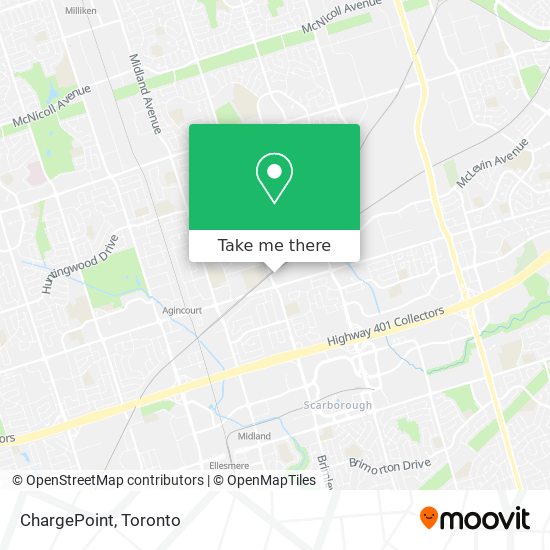 ChargePoint map