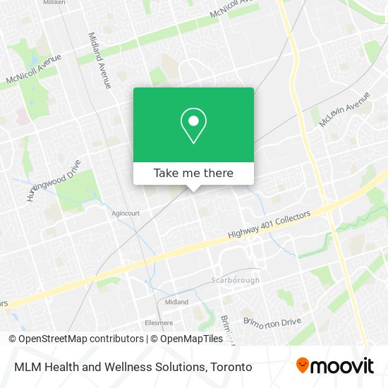 MLM Health and Wellness Solutions map