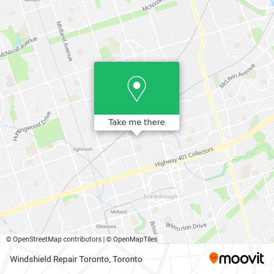 Windshield Repair Toronto plan