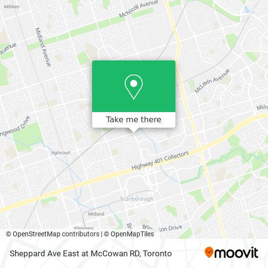 Sheppard Ave East at McCowan RD plan