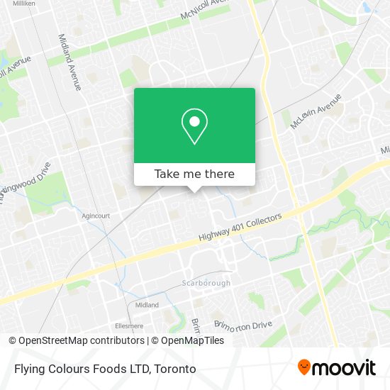 Flying Colours Foods LTD map