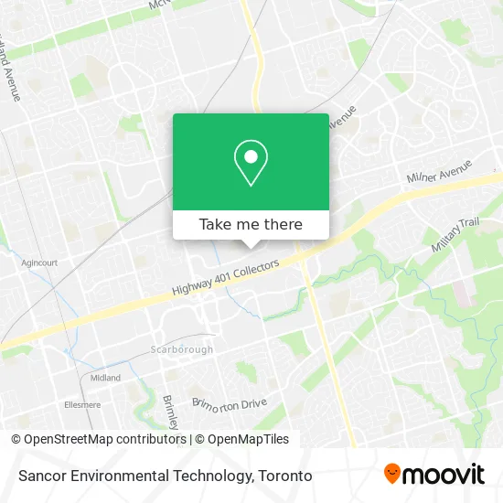 Sancor Environmental Technology map