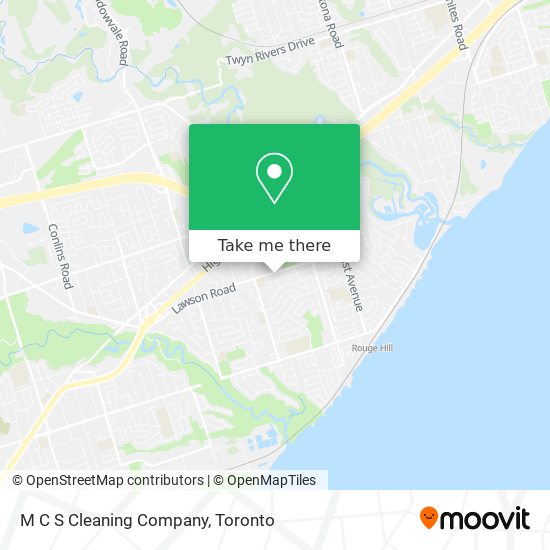 M C S Cleaning Company map