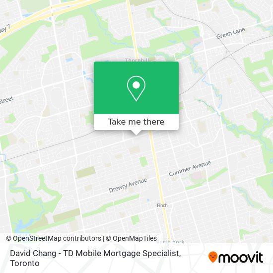 David Chang - TD Mobile Mortgage Specialist map