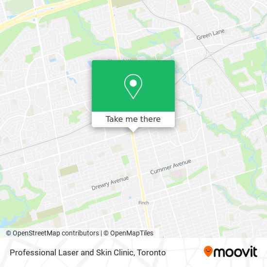 Professional Laser and Skin Clinic map