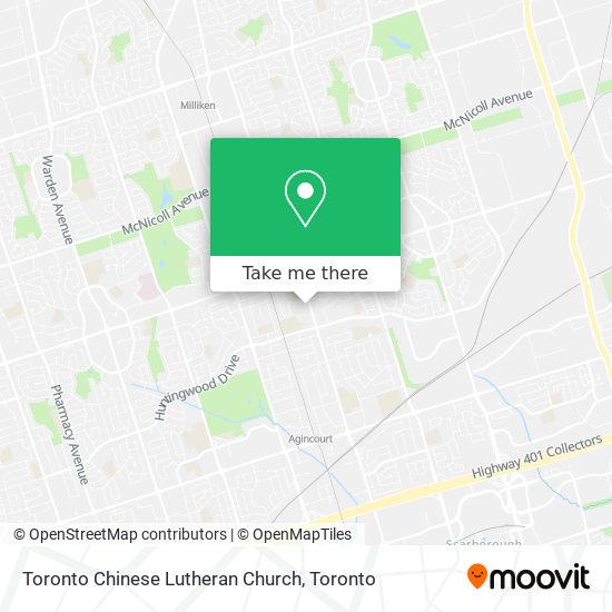 Toronto Chinese Lutheran Church map