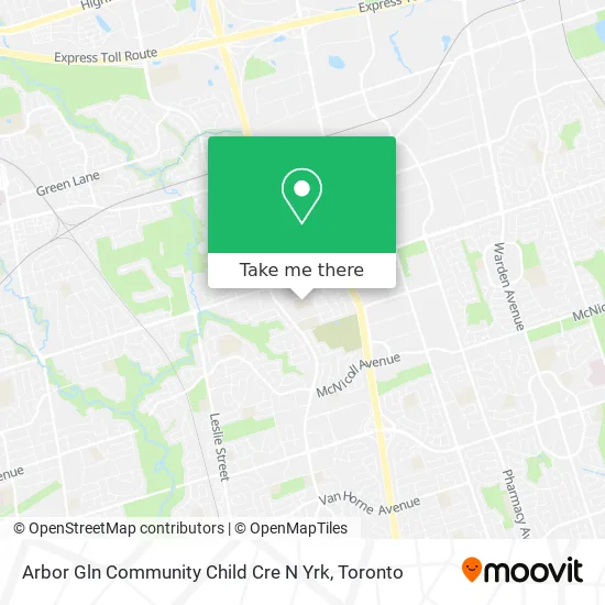 Arbor Gln Community Child Cre N Yrk map