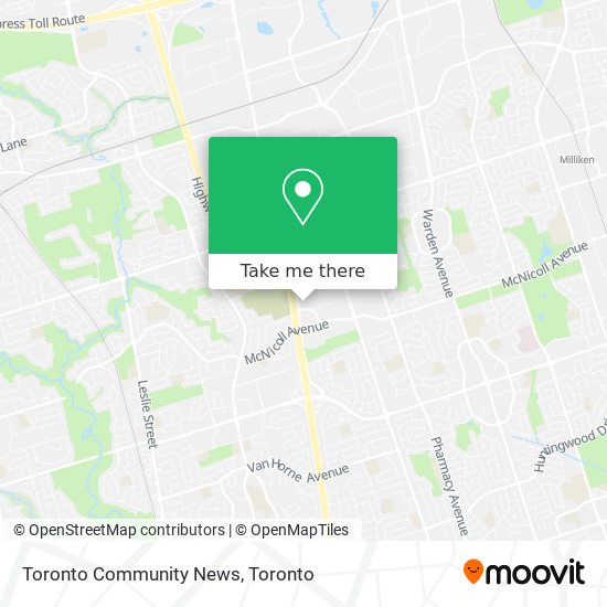 Toronto Community News plan