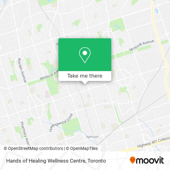 Hands of Healing Wellness Centre plan