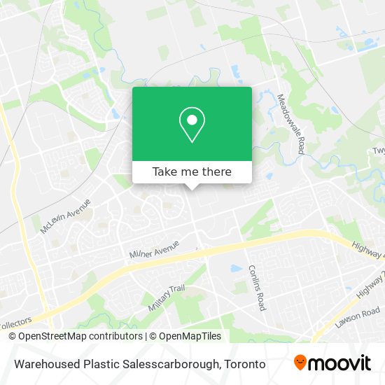 Warehoused Plastic Salesscarborough map