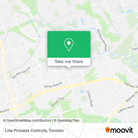 Line Process Controls map