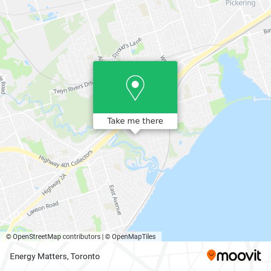 Energy Matters map