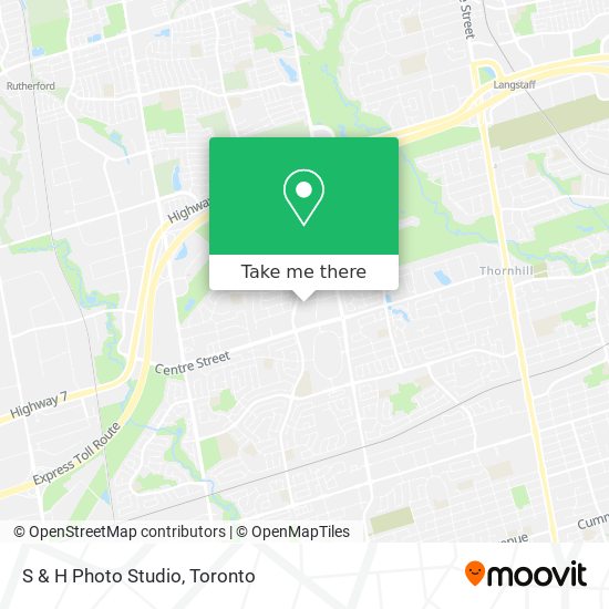 S & H Photo Studio plan