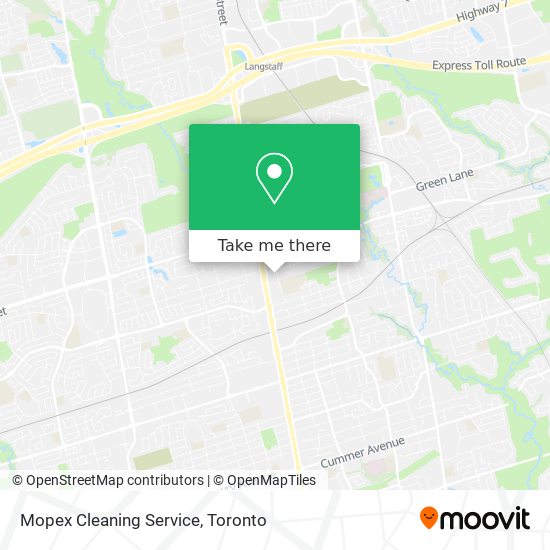 Mopex Cleaning Service map