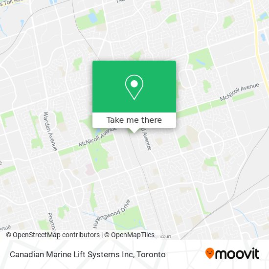 Canadian Marine Lift Systems Inc map