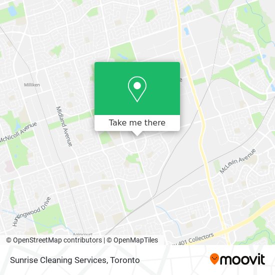 Sunrise Cleaning Services map