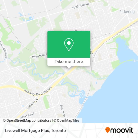 Livewell Mortgage Plus map