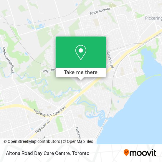 Altona Road Day Care Centre map