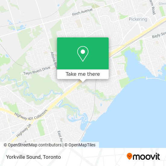 Yorkville Sound map