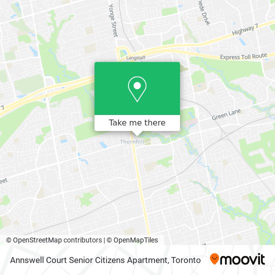 Annswell Court Senior Citizens Apartment map