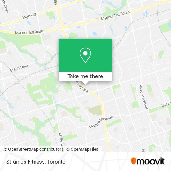 Strumos Fitness map