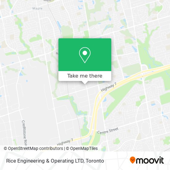 Rice Engineering & Operating LTD map