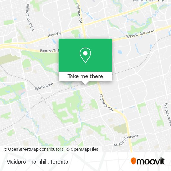 Maidpro Thornhill plan