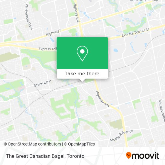 The Great Canadian Bagel plan