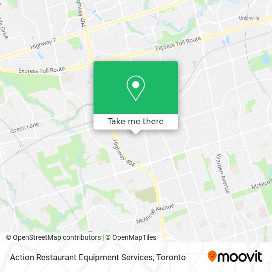 Action Restaurant Equipment Services plan