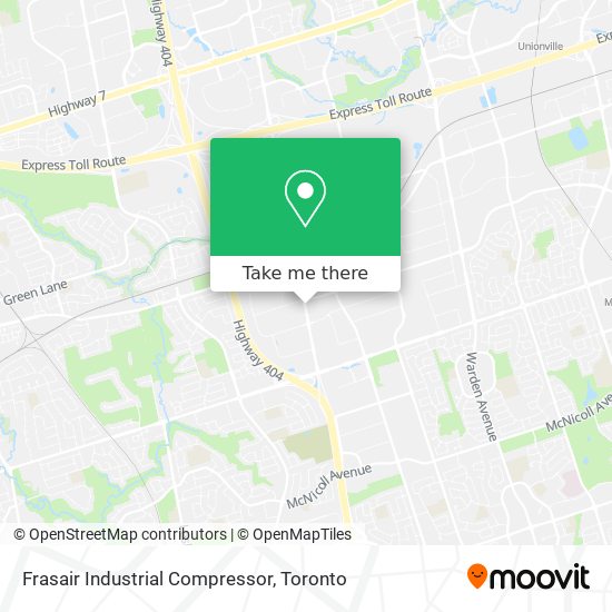 Frasair Industrial Compressor map