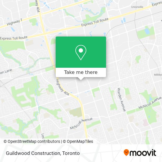 Guildwood Construction plan