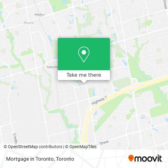 Mortgage in Toronto plan