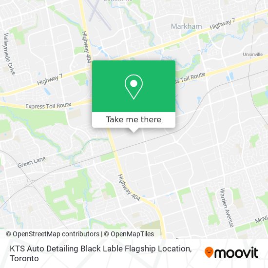 KTS Auto Detailing Black Lable Flagship Location map