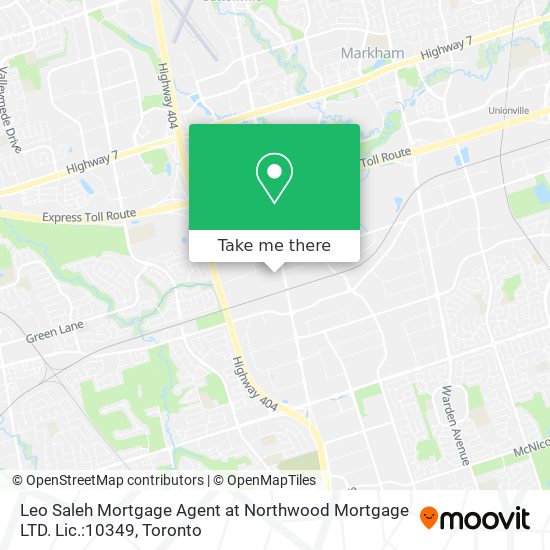 Leo Saleh Mortgage Agent at Northwood Mortgage LTD. Lic.:10349 map