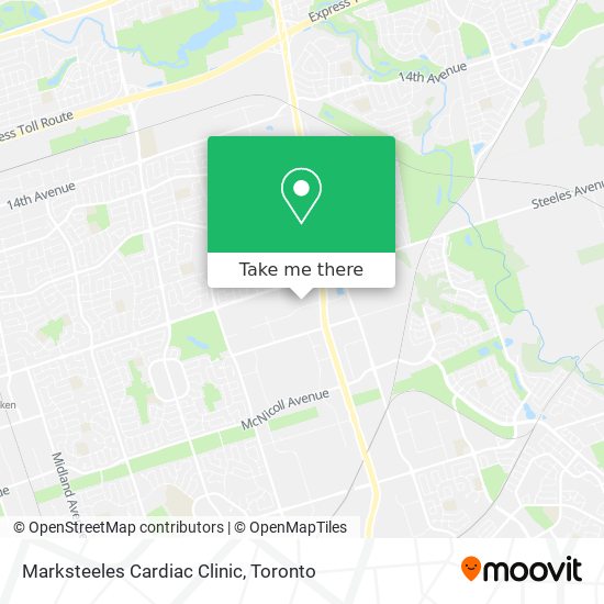 Marksteeles Cardiac Clinic map