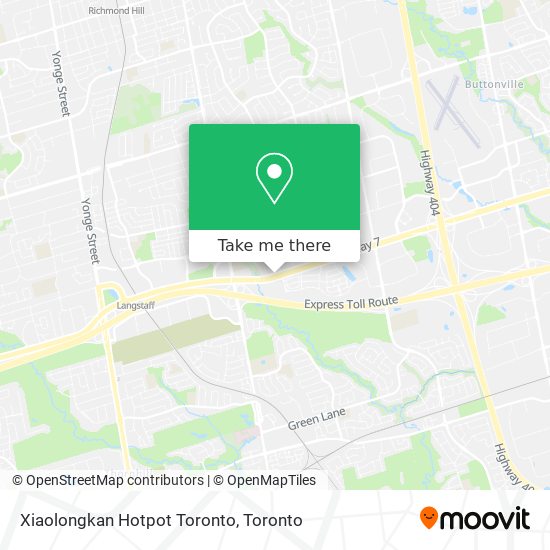 Xiaolongkan Hotpot Toronto plan