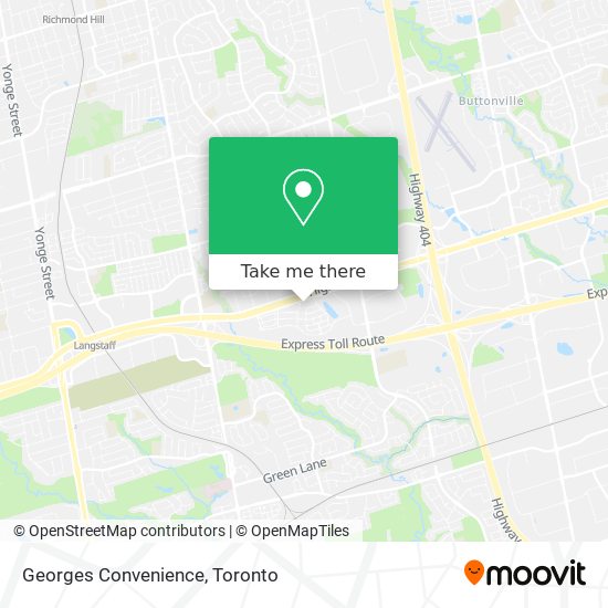 Georges Convenience plan