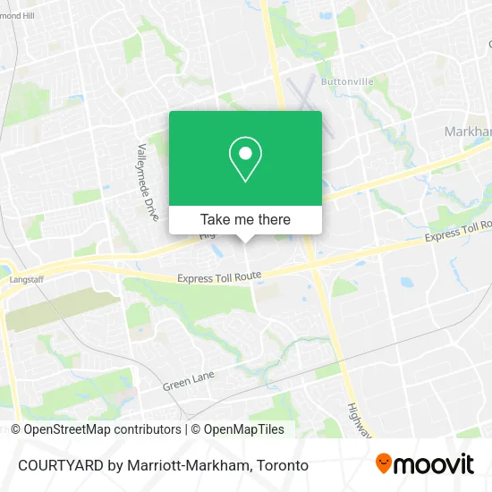 COURTYARD by Marriott-Markham map